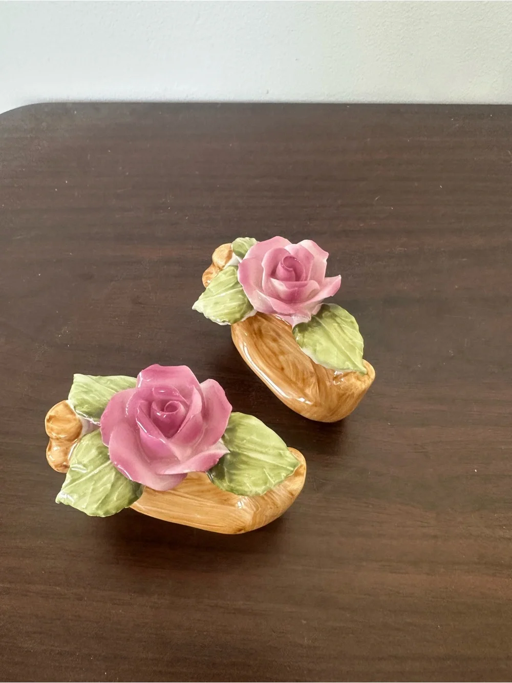 Pia fine bone china napkin rings - set of 2